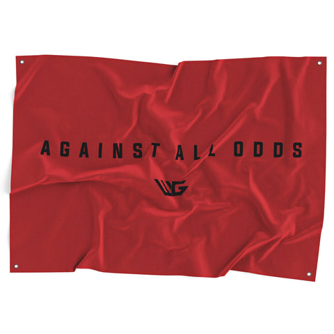Against All Odds Flag - Red