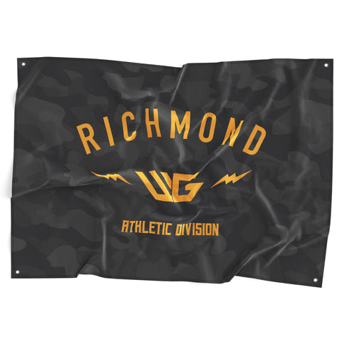 RVA Athletic Division Flag - Black Camo