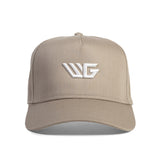 Crest 5 Panel Cap - Tan