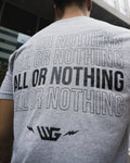 All or Nothing Tee - Heather Grey