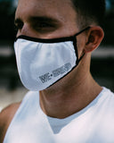 Premium Reusable Face Mask - White