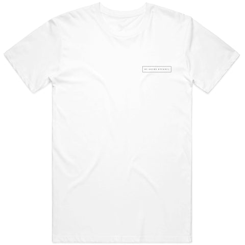 Stacked Tee - White