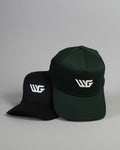 Crest 5 Panel Cap - Dark Green