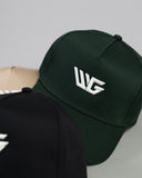 Crest 5 Panel Cap - Dark Green